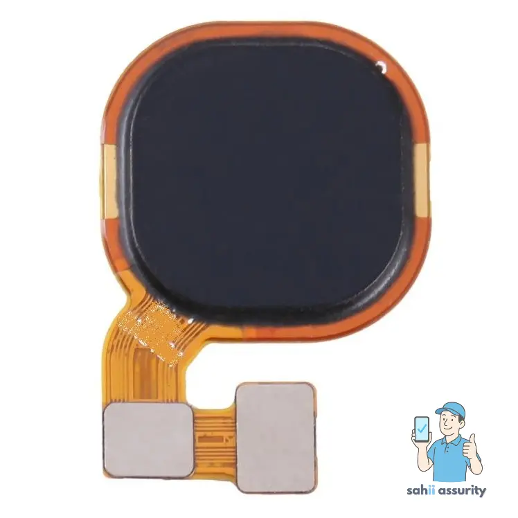 Fingerprint Sensor with Flex Cable for Infinix Hot 8 Black